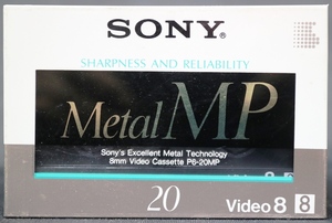 (0528) SONY VIDEO 8 8 millimeter video for metal unopened P6-20MP 2 ps P6-30MP 1 pcs 