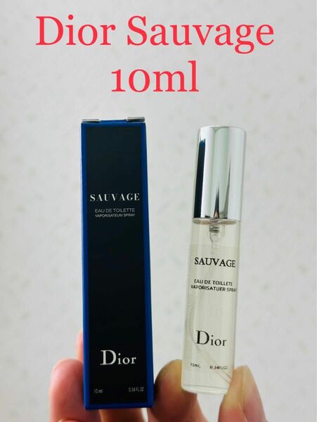 ディオール SAUVAGE ソヴァージュ オードパルファム 10 mL