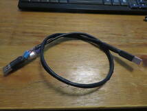 USBケーブル　電源線：ベルデン1503A　信号線：モガミマイクケーブル　電源フィルター　信号線：アモビーズ_画像1