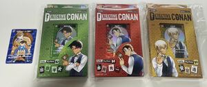 【新品プロモカード付き】名探偵コナン スタートデッキ×3セット　服部平次　赤井秀一　安室透