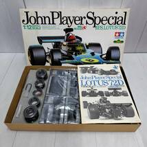 【 送料無料 】 未組立 ◆ TAMIYA J.P.S ロータス 72D 1/12 スケール 12013 タミヤ John Player Special LOTUS ビッグスケール プラモ 模型_画像2