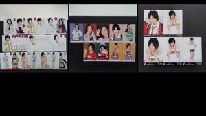 【週末限定まとめ出品】NMB48 AKB48 小柳有沙 生写真 水着 浴衣 衣装 缶バッジ等 グッズセット 50点