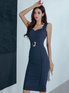 大人気 ワンピースladiesレディース　 OL　sexy　　魅惑Style　披露宴dress　　フォーマル　　キャミワンピ