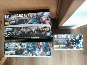 ガンプラ RG MG プレミアムバンダイ 未組立ガンプラ F90 F90Ⅱ F91 ニューガンダム