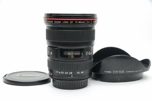 キヤノン Canon EF 17-40mm F4 L USM オートフォーカス一眼レフ用レンズ