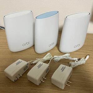 ネットギア orbi RBR20 RBS20 3台セット メッシュWiFi