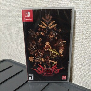 未開封　美品　Switch　スイッチ　streets of red ストリートオブレッド　海外版