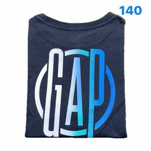[140] GAP KIDS グラデーションロゴプリントTシャツ