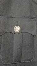 ナチスドイツ親衛隊 将校用黒軍服上着 マキシミリアン・ハペン製 Mサイズ(スリム型) 大人用_画像5