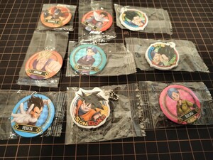 缶バッジ　ドラゴンボール　チェーンキーホルダー　まとめてセット