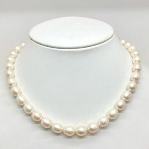「アコヤ本真珠ネックレスおまとめ」m約44.6g 約8.5-9mmパール pearl necklace accessory jewelry silver CF0/DA0