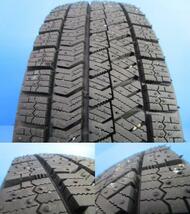 パッソ トール ミラージュ 中古 アルミ 14インチ 5.5J +39 4H100 冬タイヤ 165/65R14 165/65-14 ブリジストン VRX2 2022年製 ４本セット_画像10