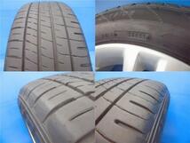 中古 4本 夏タイヤ 215/55R17 アルミ付き HS MIRAI エスティマ カムリ 等に レクサス HS純正 17インチ ダンロップ エナセーブ EC204_画像9