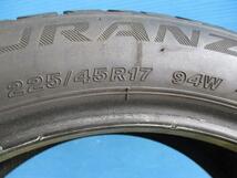 ★いわき★バラ1本 225/45R17 TURANZA T001 中古サマータイヤ 補修用等に_画像5