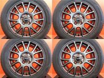 シエンタ 170系 中古 Mistiere RC27 15インチ 5H-100 未使用 グッドイヤー EG01 185/60R15 2021年製 4本セット 夏タイヤ_画像10