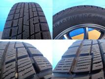 送料無料 155/65R14 BP02 SPORT ABELIA 14インチ 4.5J +45 4H100 中古 スタッドレス ホイール タント N-BOX スペーシア 伊勢_画像3