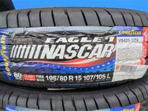 岡崎 新品 4本 195/80R15 107/105 L LT グッドイヤー EAGLE #1 NASCAR ナスカー ホワイトレター ハイエース キャラバン ダット 貨物_画像4