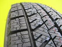 155/65R14 新品冬タイヤ付き ブリヂストン VRX2 2023年製 スバル RN ステラ純正アルミ 4.5J 14インチ 4/100 +45 シルバー_画像4