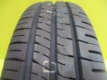 185/60R15 2023年製 新品夏タイヤ ダンロップ EC204 中古アルミ 4枚セット シルバー 6.0J-15 4/100 +45 ヤリス フィット ヴィッツ_画像3