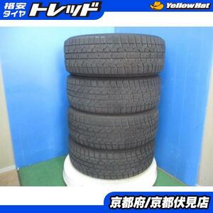 4本 2020年製 中古 スタッドレスタイヤ トーヨータイヤ OBSERVE GARIT GIZ 195/55R16 iQ アリオン プリウスなどに