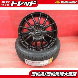 195/55R16 24年製 ピレリ パワジー マルカ シュナイダー 16インチ 新品夏タイヤ 中古ホイール セット 現行シエンタ インチアップ等に