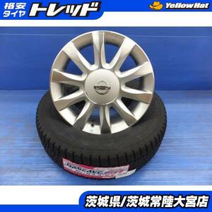 205/65R16 22年製 国産 トーヨータイヤ オブサーブ GIZ2 J31 ティアナ純正 16インチ 新品スタッドレス 中古ホイールセット 冬用タイヤ