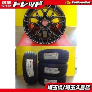 215/45R18 新品夏タイヤ レーベンハート 7.5J +48 5H114.3 ノア ヴォクシー リーフ ジェイド アクセラ プレマシー ギャランフォルテス 埼玉