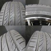 送料無料 中古 632 PARABOLA 18インチ 7.5J +55 5H 114.3 中古 ピレリ POWERGY トーヨー トランパスMPZ 215/45R18 4本セット_画像6