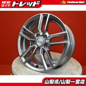 ★VW ゴルフ トゥーラン パサート★社外中古アルミホイール4本【ユーロテック】16X6.5+48 5H112 ハブ57.1mm 純正ボルト対応 送料無料