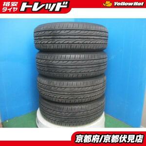 4本 バリ山!! 2018年製 中古 夏 サマータイヤ ダンロップ ENASAVE EC202 195/65R15 91S ノア ヴォクシー プリウス セレナ ステップワゴン