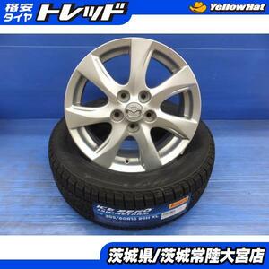 205/60R16 ピレリ ICEZEROアシンメトリコ マツダ BL系 アクセラ純正 16インチ 新品スタッドレス 中古ホイール セット ビアンテ流用等に