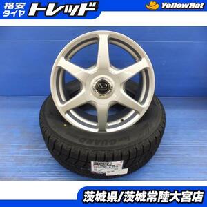 205/60R16 23年製 ヨコハマ アイスガード6 トピー BLOWS 16インチ 5H100-114.3 マルチ 新品スタッドレス 中古ホイールセット プリウスα等