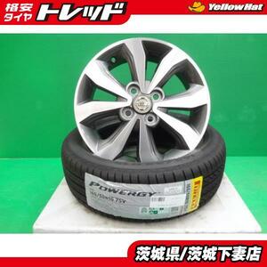 デイズ デイズルークス 中古純正ホイール 15インチ 新品サマータイヤSET 輸入品 ピレリ パワジー 165/55R15 4本 組込発送 送料無料 下妻