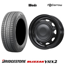 取寄せ品 4本 WEDS ネオキャロBC ブリヂストン VRX2 22年 155/65R14インチ EKワゴン EV クロス スペース デリカミニ トコット ココア_画像1