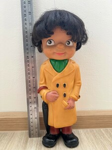 昭和レトロ＊ ソフビ・ 人形・身長約31cm・