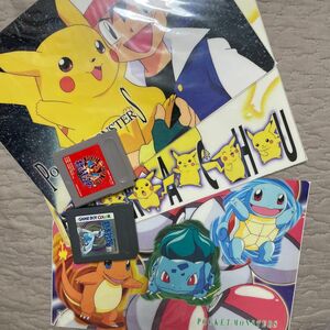 ポケットモンスターカセット　下敷き非売品