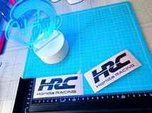 HRC ホンダレーシング　(新ロゴ)　カッティングステッカー_画像1