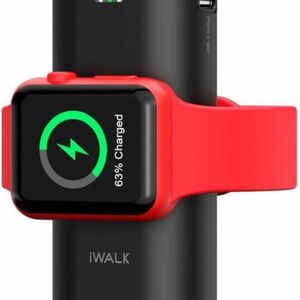 iWALK Apple Watch スマホ　ワイヤレス充電器　9000mAh大容量