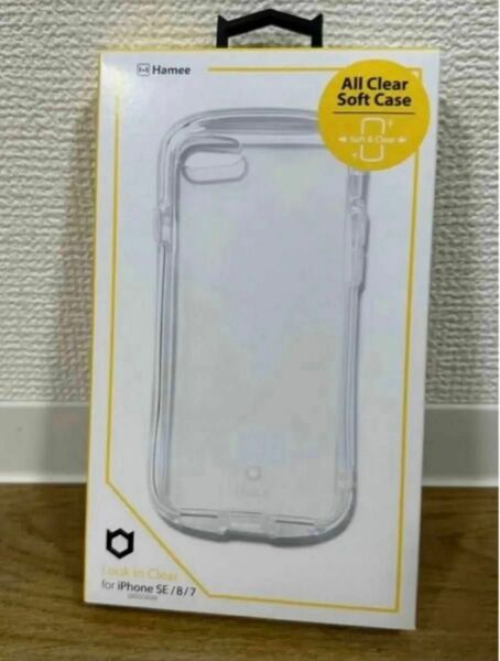 未開封品 Hamee iFace Look in Clear iPhone SE3 SE2 8 7 クリア 透明