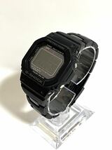CASIO G-SHOCK PROTECTION GW-M5610BC カシオ ジーショック Gショック タフソーラー 腕時計 デジタル ブラック 稼働品_画像1