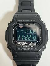 CASIO G-SHOCK PROTECTION GW-M5610BC カシオ ジーショック Gショック タフソーラー 腕時計 デジタル ブラック 稼働品_画像3