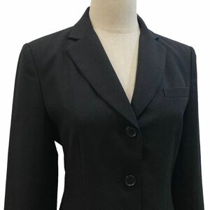 【モンリフレイン】 MON REFRAIN テーラードジャケット スーツ 通勤 フォーマル ビジネス 黒 9AR