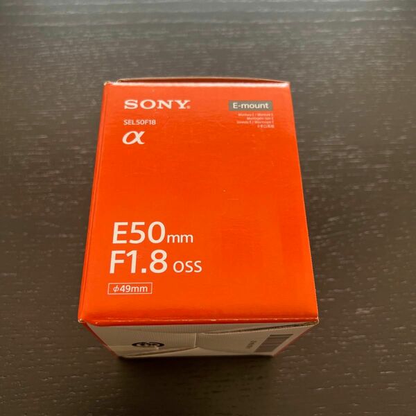 新品！E 50mm F1.8 OSS SEL50F18 （ブラック）