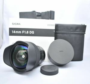 SIGMA シグマ 単焦点超広角レンズ Art 14mm F1.8 DG HSM シグマ用 フルサイズ対応