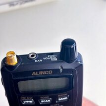 ジャンク品 ALINCO アルインコ社製 DJ-X7 広帯域 ハンディレシーバー 受信機 Airバンド 盗聴探査 ハンディ 航空無線 VHF UHF_画像6