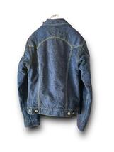 数回着美品 RRL ダブルアールエル デニムジャケット ブランケット CLASSIC TRUCKER JACKET セルビッジ 赤耳 リジッド 3rd型 size XS USA製_画像2