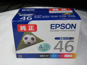 【推奨使用期限切れ、未開封品】EPSON / エプソン　IC4CL46　4色パック　純正　インクカートリッジ