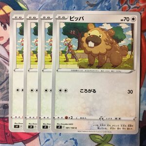 ポケモンカード　ビッパ　ころがる