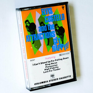 《US版カセットテープ》Elvis Costello & The Attractions●Get Happy!!●エルヴィス コステロ