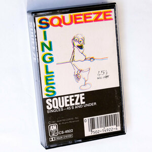 《US版カセットテープ》Squeeze●Singles - 45’s And Under●スクイーズ